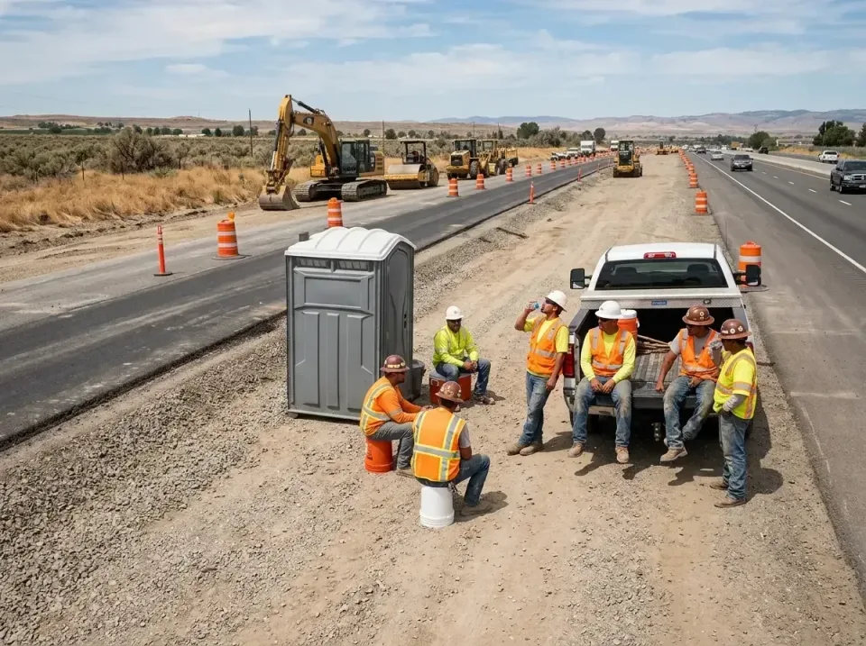 highway-road-construction-crew-007 — frequently asked questions, Porta Potty and Restroom Rentals in Riverside, CT